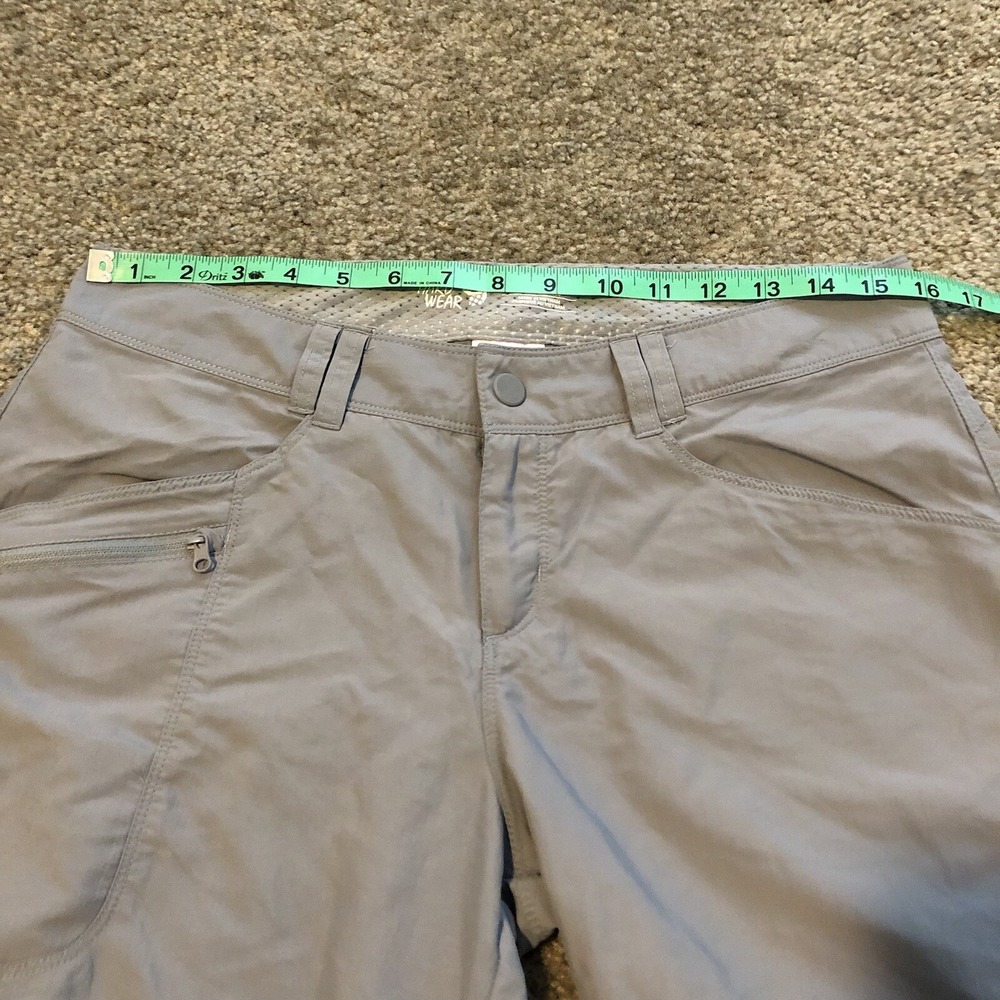 Mountain Hardwear gray nylon‎ hiking pants 10 - Picture 6 of 8